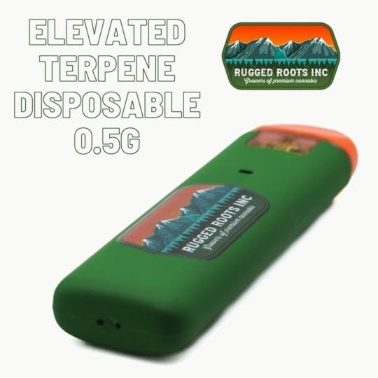 Rugged Roots - Rugged Roots - Disposable Elevated Terpene Dark Triple Chocolate 0.5G - 1