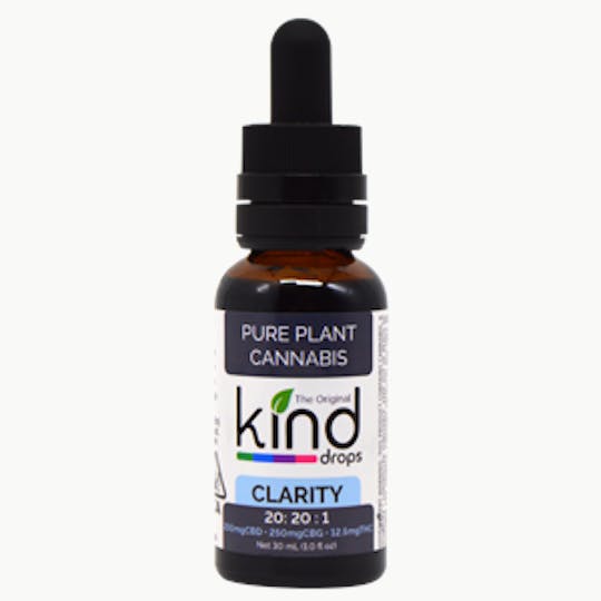 Kind Creations - Kind DROPS Clarity CBD - CBG 30ML - 1