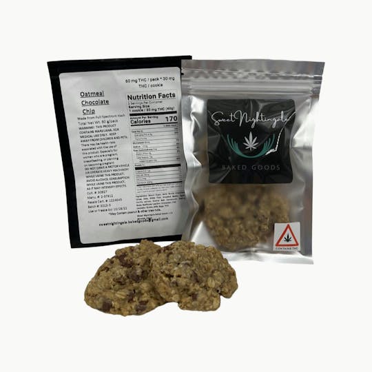 Indico - Oatmeal Chocolate Chip Cookie - Sweet Nightingale Baked Goods - 1