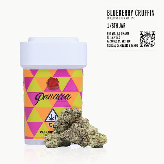 Panacea - Blueberry Cruffin | Indoor Flower Jars | 3.5g - 1