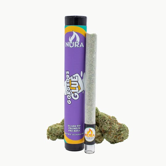 Nura - Gorgeous Glue - 1G Glass Tip - 1