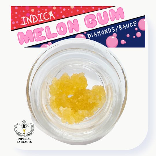 Imperial Extracts - Melon Gum 1.0 g (Indica) Diamonds/Sauce (THC-a) - 1