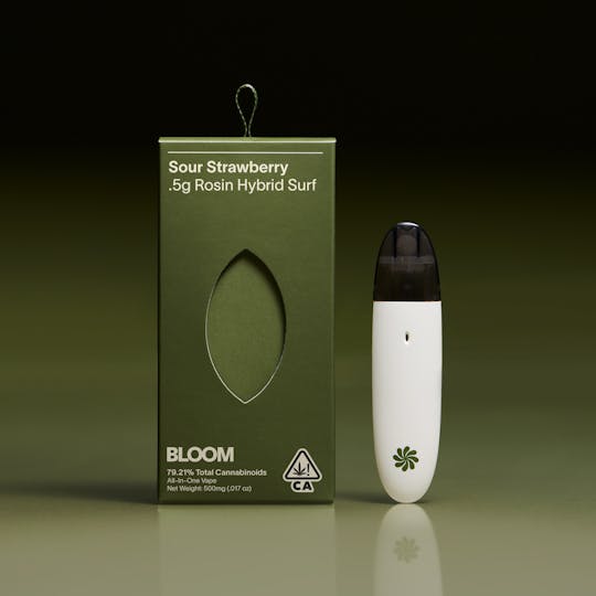 BLOOM - Bloom Live Rosin Surf All-In-One 500mg | Sour Strawberry - 1