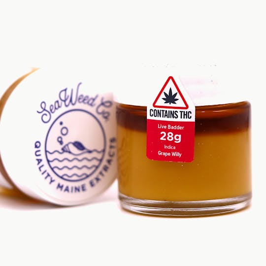 SeaWeed Co. - SWC - Baller Jar - Grape Willy Live Resin 28g - 1