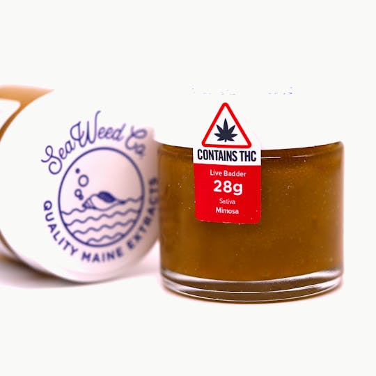 SeaWeed Co. - SWC - Baller Jar - Mimosa Live Badder 28g - 1