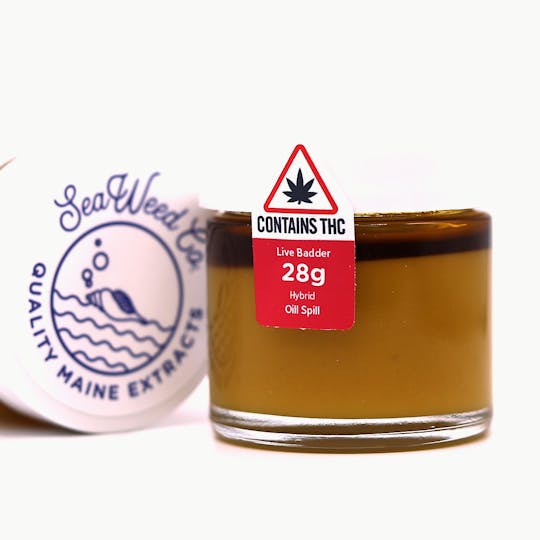 SeaWeed Co. - SWC - Baller Jar - Oil Spill Live Badder 28g - 1