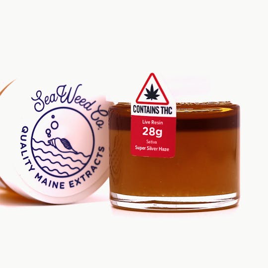 SeaWeed Co. - SWC - Baller Jar - Super Silver Haze Live Resin 28g - 1