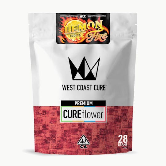 West Coast Cure - Lemon Fire - 28G Premium Flower - 1