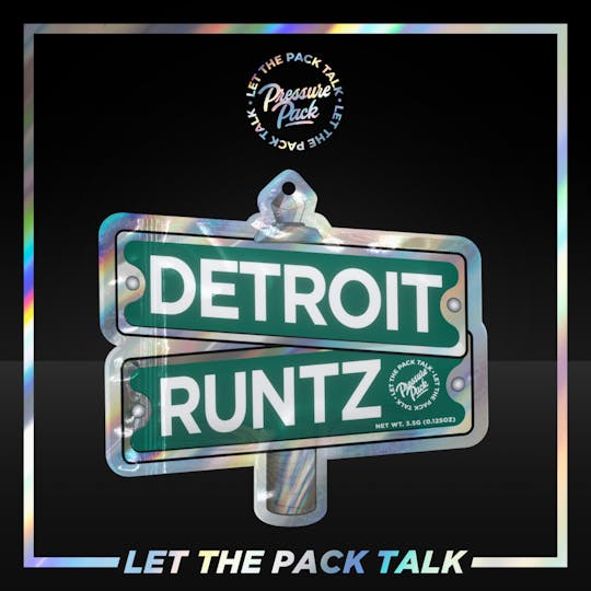 Pressure Pack - Pressure Pack Detroit Runtz Flower 3.5g - 1