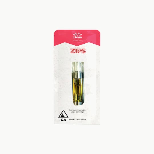Crown Genetics - Zips By Crown Space Queen Vape Cartridge - 1