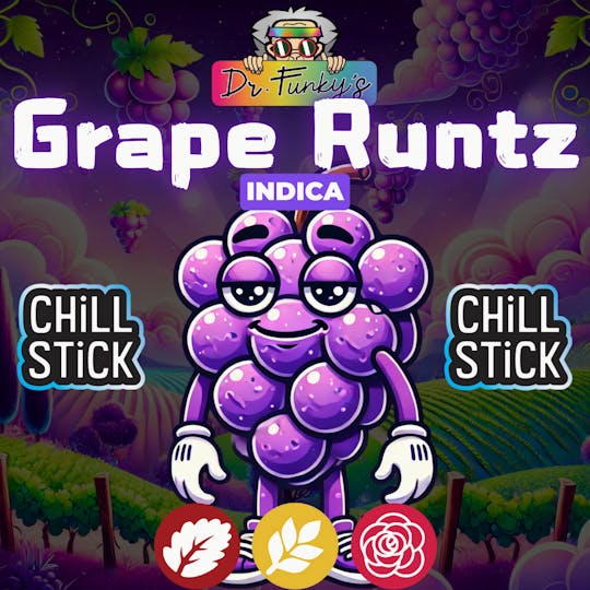 American Cannabis Company - Dr. Funky's Chill Stick Grape Runtz 0.6 (Indica) - 1