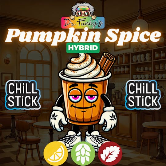 American Cannabis Company - Dr. Funky's Chill Stick Pumpkin Spice 0.6g (Hybrid) - 1