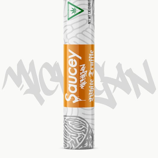 Saucey Michigan - White Truffle 1.5g Infused Pre-Roll - 1