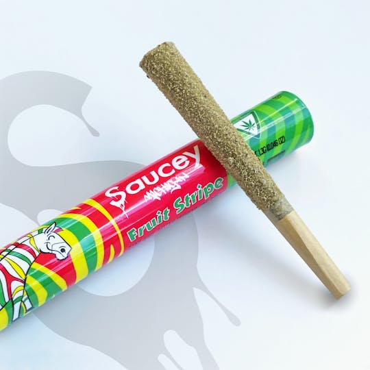 Saucey Michigan - Fruit Stripe 1.5g Infused Pre Roll - 1