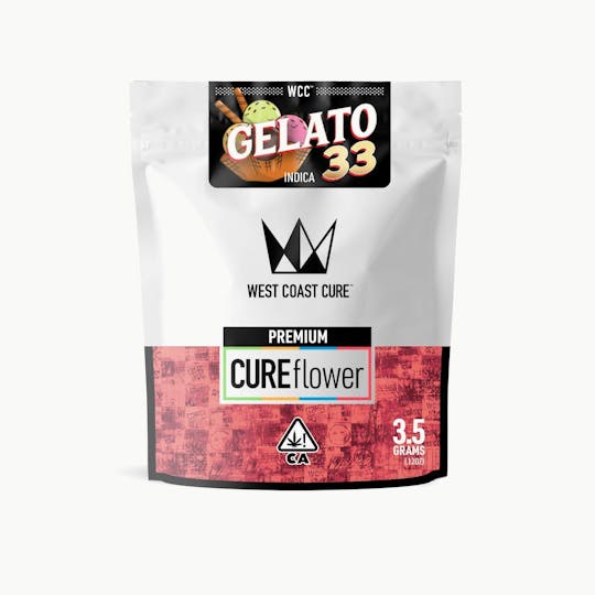 West Coast Cure - Gelato 33 3.5G Premium Flower - 1