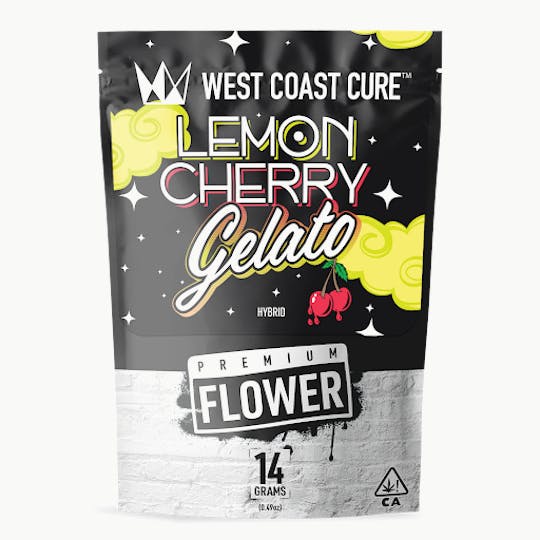 West Coast Cure - Lemon Cherry Gelato - 14G Premium Flower - 1