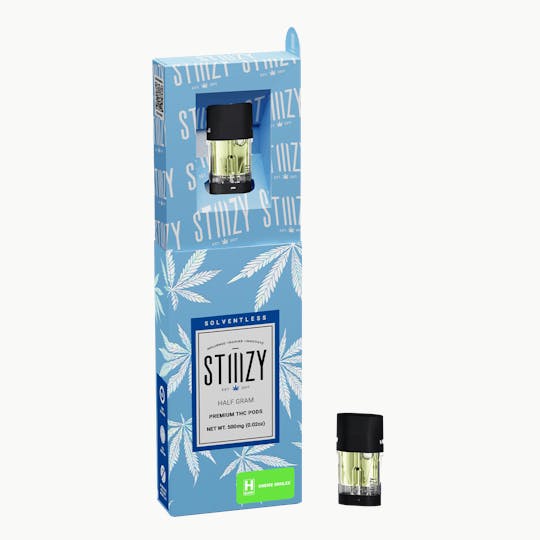 STIIIZY - Vape Cartridge - CREME BRULEE .5G Solventless Live Rosin Pod - STIIIZY - 1