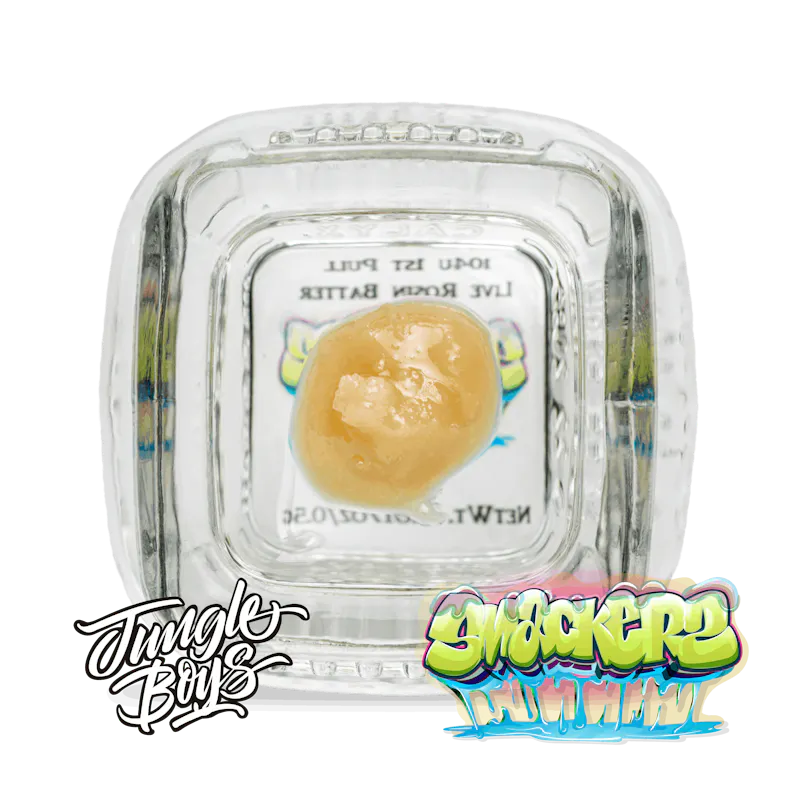 Jungle Boys Smackerz - .5g 104u Live Rosin Batter