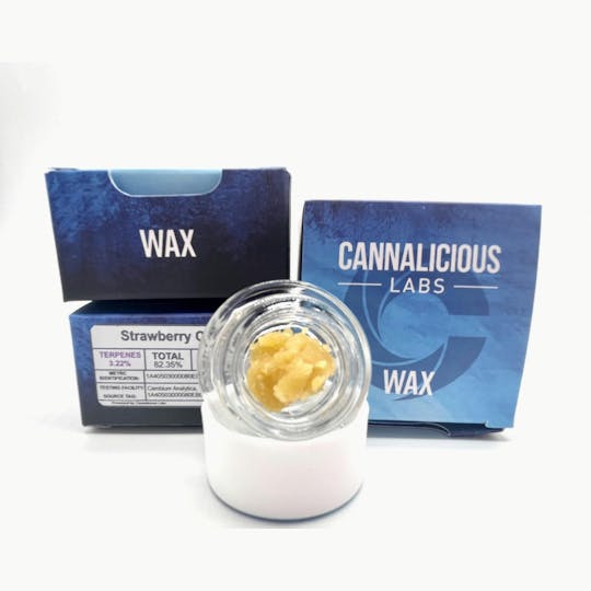 Cannalicious Labs - Strawberry Cough Wax - 1