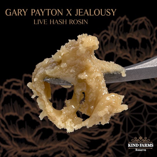 Kind Farms Reserve - Gary Payton x Jealousy Live Hash Rosin - Kind Farms Reserve - 1