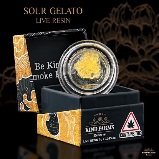 Kind Farms Reserve - Sour Gelato Live Resin - Kind Farms Reserve - 1