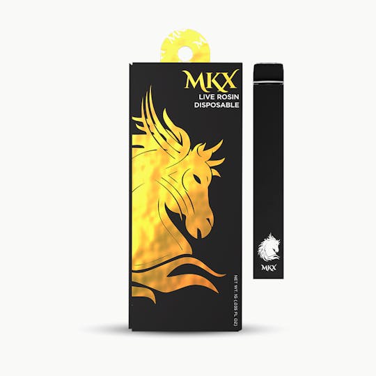 MKX Oil Co - MKX Disposable Hash Rosin Cartridge: Thin Mint - 1