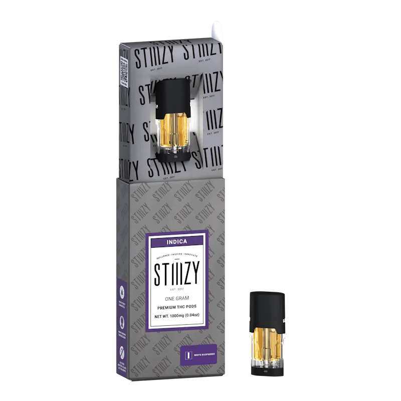 Stiiizy White Raspberry - Premium Thc Pod 1G - Il pod