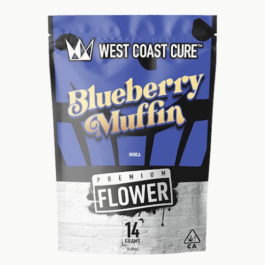West Coast Cure - Blueberry Muffin - 14G Premium Flower - 1