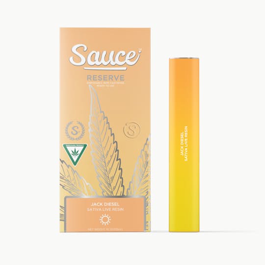 Sauce. - Sauce Reserve - Jack Diesel - 1G Live Resin AIO (MI) - 1
