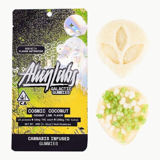 Alien Labs - Galactic Gummies - Cosmic Coconut - 1