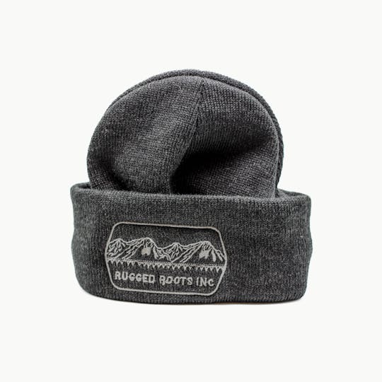 Rugged Roots - Rugged Roots | Grey Rugged Beanie - 1