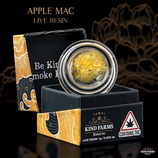 Kind Farms Reserve - Apple MAC Live Resin - Kind Farms Reserve - 1