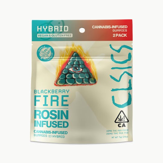 CLSICS Rosin & Rosin Infused Pre Rolls - Blackberry Fire High-Brid - 2Pk GUMMIES LIVE ROSIN INFUSED - 1