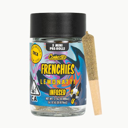 Connected Cannabis Co. - Frenchies - Lemonatti - 5 Pack Infused Prerolls - 1