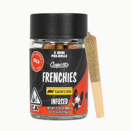Connected Cannabis Co. - Frenchies - Slow Lane - 5 Pack Infused Prerolls - 1