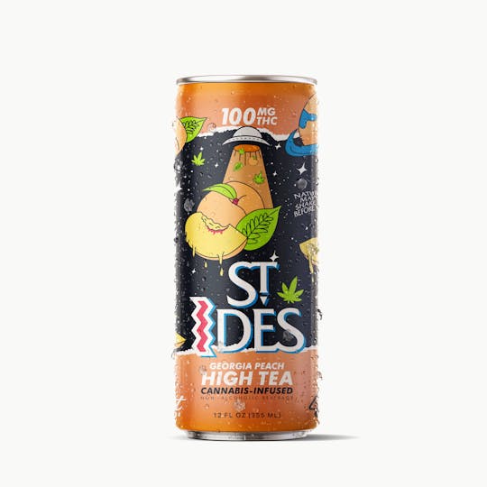 ST IDES - GEORGIA PEACH | 12OZ HIGH TEA 100MG - 1