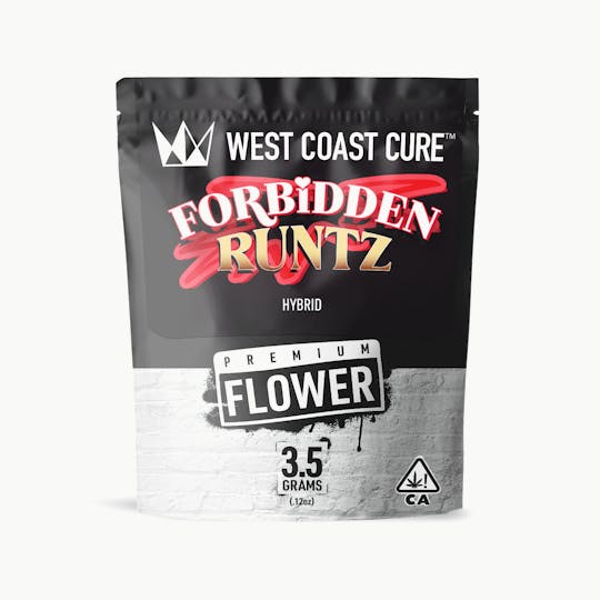 West Coast Cure - Forbidden Runtz - 3.5G Premium Flower - 1