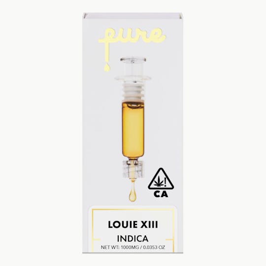 Pure Vape - Pure Cannabis Extract Syringe 1g - Louie XIII - Indica - 1
