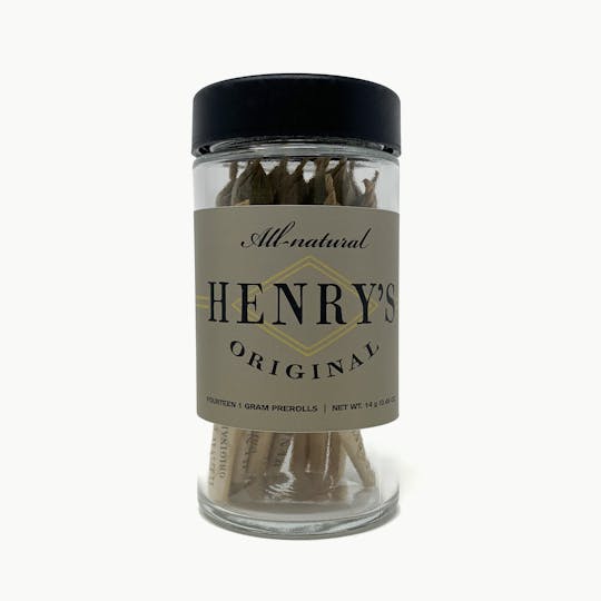 Henry's Original - 14g Total 14-Pack Pre-Rolls (1g each) - Peanut Butter Breath - 1