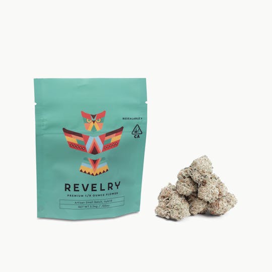 Revelry Herb Co - Tropic Mints - Hybrid - Eighth (3.5g) - 1