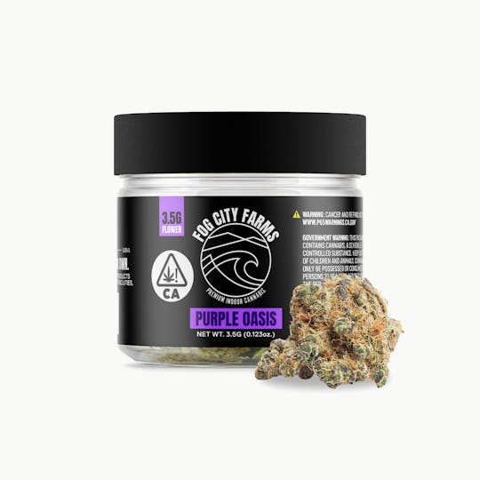Fog City Farms - Purple Oasis 3.5g Premium Indoor - 1