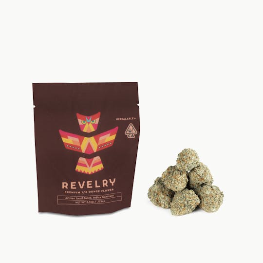 Revelry Herb Co - Fuel The Fire - Indica - Eighth (3.5g) - 1