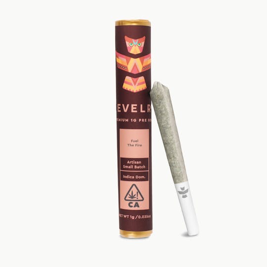 Revelry Herb Co - Fuel The Fire- Indica - Pre Roll Single (1g) - 1
