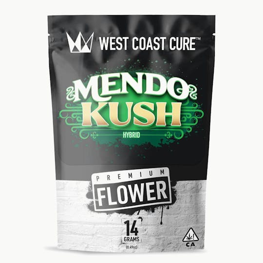 West Coast Cure - Mendo Kush - 14G Premium Flower - 1