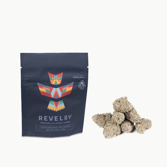 Revelry Herb Co - Blackberry Lemonade - Sativa - Eighth (3.5g) - 1