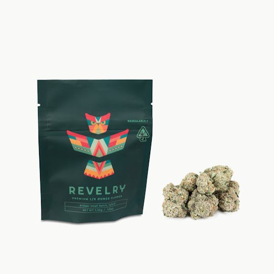 Revelry Herb Co - Cinnamon Twist - Hybrid - Eighth (3.5g) - 1