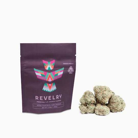 Revelry Herb Co - Gelato Octane - Indica - Eighth (3.5g) - 1