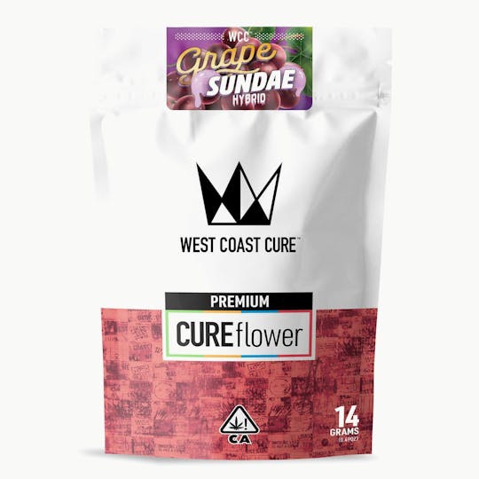 West Coast Cure - Grape Sundae - 14G Premium Flower - 1