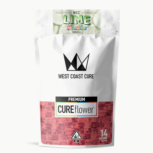 West Coast Cure - Lime Zkittlez - 14G Premium Flower - 1