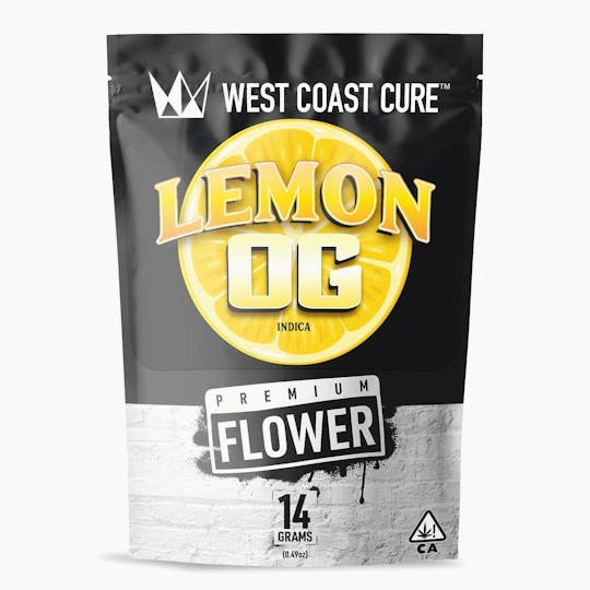 West Coast Cure - Lemon OG - 14G Premium Flower - 1